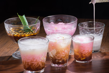 Glass of Cendol