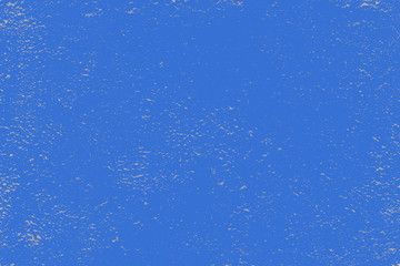 Abstract texture of blue paint on old stucco.