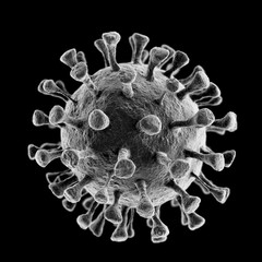 Coronavirus 2019-nCov novel coronavirus concept resposible for asian flu outbreak and coronaviruses...