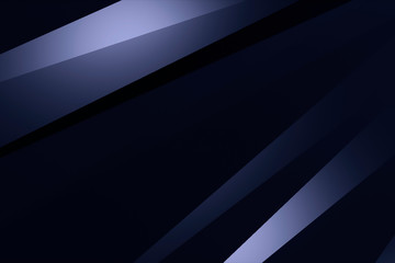 Abstract black and blue diagonal lines background. Geometric creative design