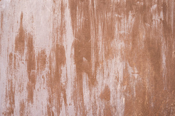 Iron texture, subject to corrosion. aging, scratches.