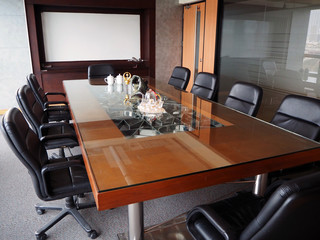 Fototapeta na wymiar Office Meeting Room and Whiteboard