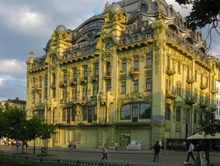 beautiful architecture building, Odessa, Ukraine