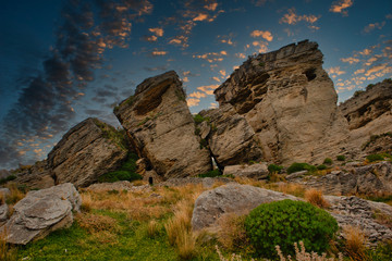 cliffs of moher at sunset in ireland