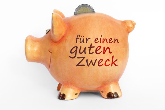 Sparschwein, Spende f&uuml;r einen guten Zweck
