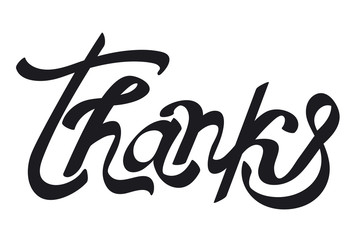 inscription of thank you
