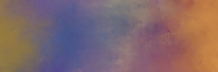horizontal vintage abstract painted background with old lavender and peru colors and space for text or image. can be used as background or texture element