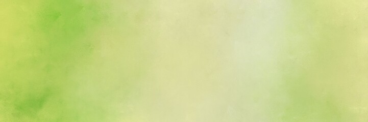 horizontal abstract painting background texture with tan, khaki and yellow green colors and space for text or image. can be used as background or texture element