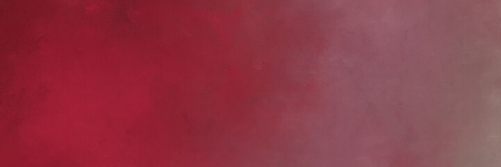 horizontal abstract painting background graphic with dark moderate pink, pastel brown and gray gray colors. free space for text or graphic