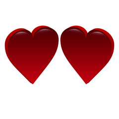 Valentine's day, love. Heart with the inscription.