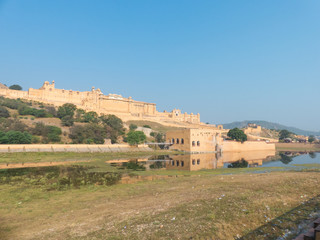 Obraz premium Amber-Fort Amber Jaipur Rajasthan India