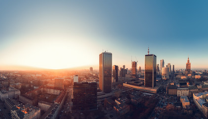 Warsaw skyline 