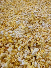 Freshly Made Yellow Popcorn