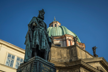 Fototapeta na wymiar Old cathedral in Prague.