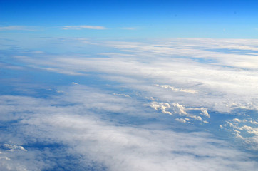 View from the airliner of Kiev - Tallinn