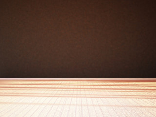 empty room without furniture, 3d