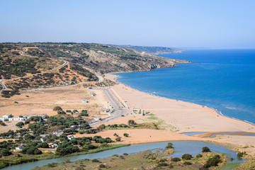 Fototapeta na wymiar panoramic view of the sea