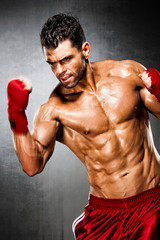 Mixed Martial Arts Fighter, MMA Shadow Boxing