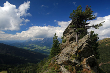 Fototapeta na wymiar Hauser Kaibling (2015 m), Tauern Mountains, Austria