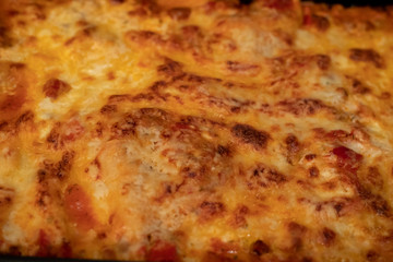 cooking italian homemade lasagna