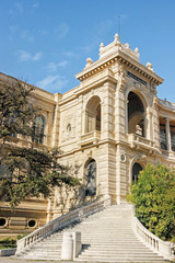 Fototapeta na wymiar architecture at longchamp palace in Marseille