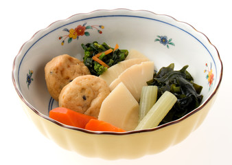 　春野菜の炊き合わせ