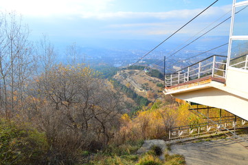 bridge in the mountains