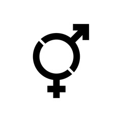 Sex symbols, gender signage unisex