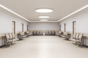 Contemporary waiting room