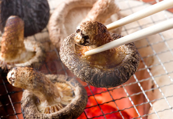 焼きしいたけ