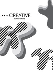 Modern abstract geometric pattern background design. EPS 10 Vector Use for cover, poster, template, brochure, decorated and flyer. Hand drawn illustration.