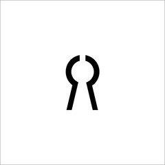 RR letter logo design vector