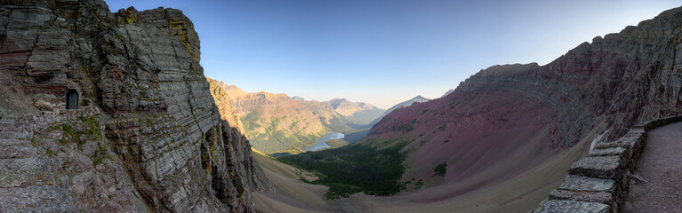 Ptarmigan Tunnel Entrance Panorama