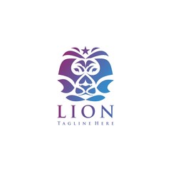 Lion Logo Simple and Minimalist