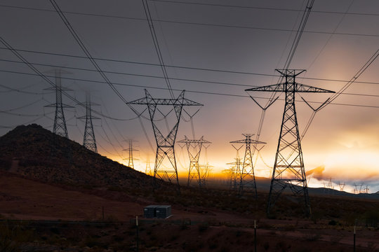 Powerlines In Fog 02