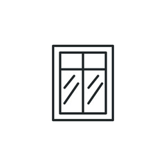 window icon template color editable. Visa, document, arrival. windows symbol vector sign isolated on white background illustration for graphic and web design.