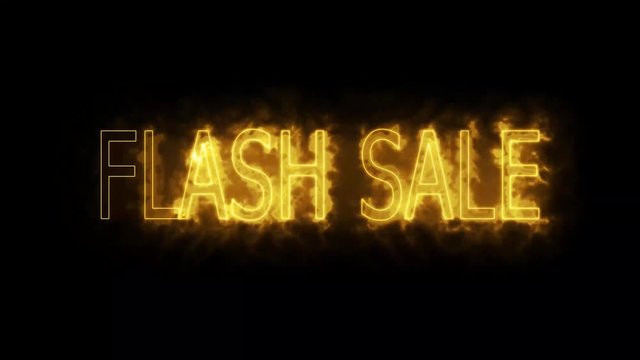 flash sale fractal yellow mark glow end offset 2 second