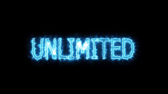 unlimited always used with Promotion of internet package that allows unlimited play without slowing down speed