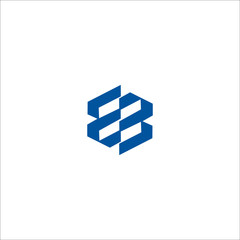 EB Logo Design Modern Vector