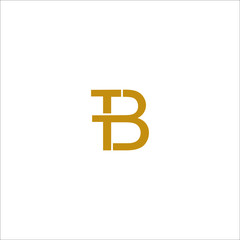 TB FB Logo Design Modern Vector