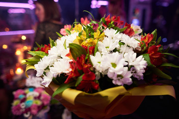 bridal bouquet of flowers