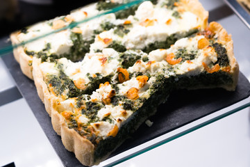 cake with whipped cream and fruits