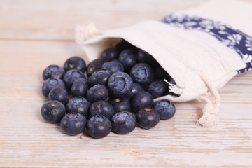 Fresh blueberries