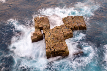 Bondi Beach at sunset, Sydney Australia
