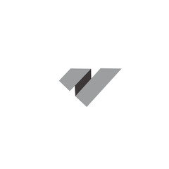 V,VV logo and icon concept