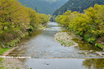 京都大原の高野川