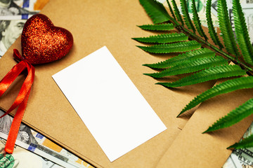 Valentines day background. Empty place for copy space for text