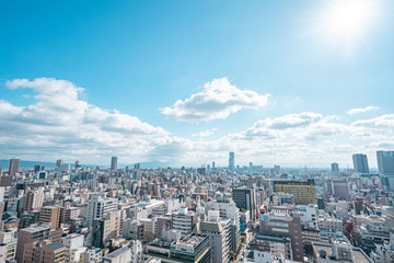 Fototapeta premium Urban Landscape of Osaka