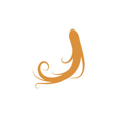 Ginseng icon Vector Illustration design Logo