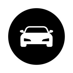 transportation, car icon vector
